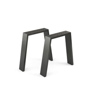 Vicco NOHY STOLA čierna 45 x 42 cm V tvare písmena U vyobraziť