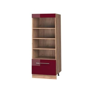 Vicco KUCHYNSKÝ REGÁL Fame-Line, Bordeaux vysoký lesk/Dub Goldkraft, 60 cm vyobraziť