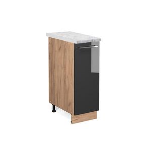 Vicco LEKÁRENSKÁ SKRINKA Fame-Line Antracit vysoký lesk 30 cm , AP Marble vyobraziť