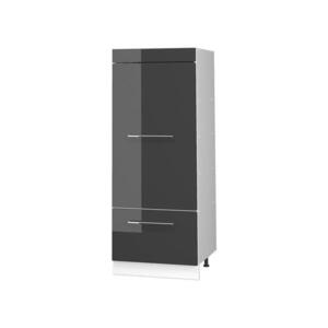 Vicco KUCHYNSKÁ POTRAVINOVÁ SKRIŇA Fame-Line, Antracit vysoký lesk/biely, 60 cm vyobraziť