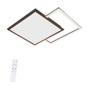 Nettlife LED stropné svietidlo Carl, 53x53x5 cm vyobraziť