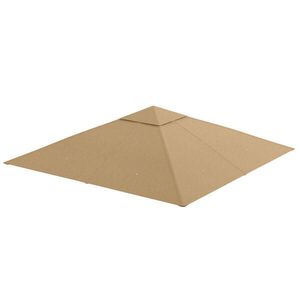 OKWISH NÁHRADNÁ strecha na altánok 298/295 cm béžová z polyesteru s UV ochranou a odtokovými otvormi vyobraziť