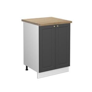 Vicco KUCHYNSKÁ SPODNÁ SKRINKA Fame-Line Antracitové zlato 60 cm , AP Oak vyobraziť