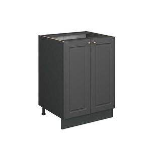 Vicco KUCHYNSKÁ SPODNÁ SKRINKA Fame-Line Antracitovo-zlatý vidiecky dom 60 cm , AP Marble vyobraziť