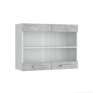 Vicco KUCHYNSKÁ SKLENENÁ SKRINKA R-Line betón 80 cm vyobraziť