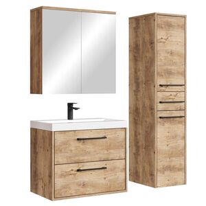 Badplaats KÚPEĽŇOVÁ ZOSTAVA Florence 4 diely gaštanový dub - 60 x 35 x 51 cm vyobraziť