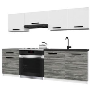 B BELINI GROUP KUCHYNSKÁ linka Italia 1 180 cm, s pracovnou doskou, bielo-sivá glamour matná vyobraziť