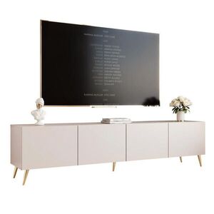 Idohome TV skrinka ANGEL kašmírová stojaca s LED osvetlením 200 cm vyobraziť