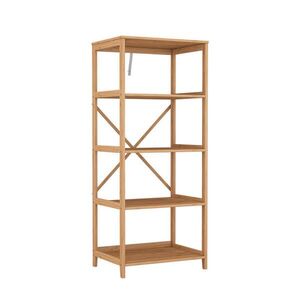 Vicco POLICE NA KNIHY Novaro Bambus 48.3 x 114 cm s 5 priehradkami vyobraziť