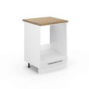 Vicco SKRINKA NA PRESTAVBU SPORÁKA Fame-Line Biely vysoký lesk 60 cm , AP Oak vyobraziť