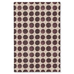 OnlyWow KOBERCE - Bodky - Vzor - Hnedý - 150x230 cm vyobraziť
