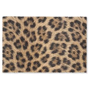 OnlyWow KOBERCE - Leopard - Kabát - Klasický - Hnedý - 200x140 cm vyobraziť