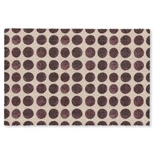 OnlyWow KOBERCE - Bodky - Vzor - Hnedý - 200x140 cm vyobraziť
