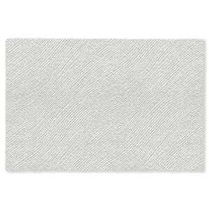 OnlyWow KOBERCE - Vlny - rebrovanie - biele - 200x140 cm vyobraziť