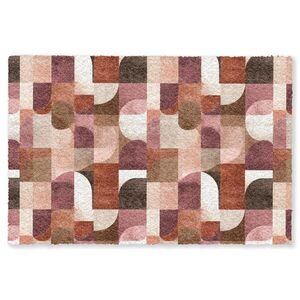 OnlyWow KOBERCE - Geometria - Moderné - Retro - 230x150 cm vyobraziť