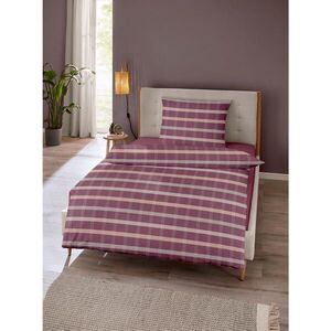 POSTEĽNÁ BIELIZEŇ, flanel, bordová, 140/200 cm vyobraziť