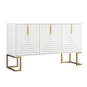 Urban Meuble KOMODA, biela 138/40/80, 5cm vyobraziť