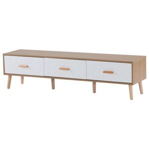 Urban Meuble TV STOLIK – vzhľad svetlého dreva – 150 x 35 x 39 cm vyobraziť