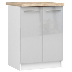 RAUMHIRSCH FURNITURE SPODNÁ SKRÍŇ Biela, lesklá metalíza 85/60/46 vyobraziť