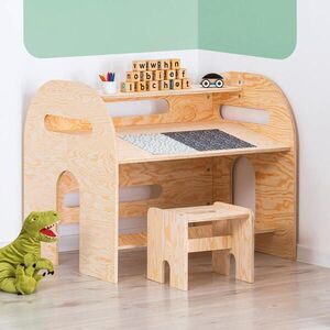 Petits-meubles DETSKÝ PÍSACÍ STÔL Tanya Prírodné drevo vyobraziť