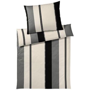 Elegante OBOJSTRANNÁ POSTEĽNÁ BIELIZEŇ, makosatén, čierna, 140/200 cm vyobraziť