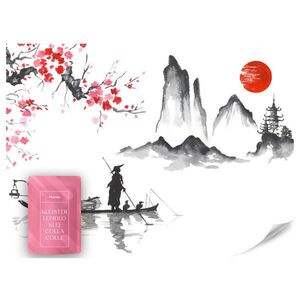 Muralo FOTOTAPETA Japonská Krajina Akvarel 250 x 175 cm vyobraziť