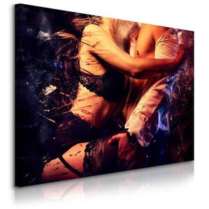 Muralo OBRAZ NA PLÁTNE CANVAS Sexy Pár Erotika Akt 3D 70 x 50 cm vyobraziť