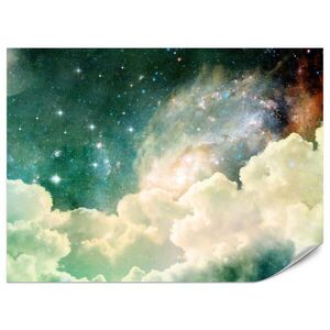 Muralo FOTOTAPETA Pre Detskú Izbu Kozmické Hmloviny Hviezdy Galaxia Mystická 300 x 210 cm vyobraziť