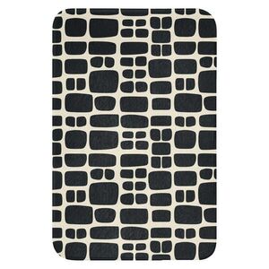 OnlyWow PREDLOŽKA PRED WC Moderné - organické - čierne 40x60 cm vyobraziť
