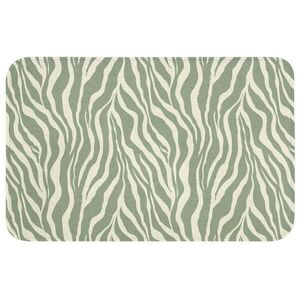 OnlyWow PREDLOŽKA PRED WC Zebra - motív - zelená 80x50 cm vyobraziť