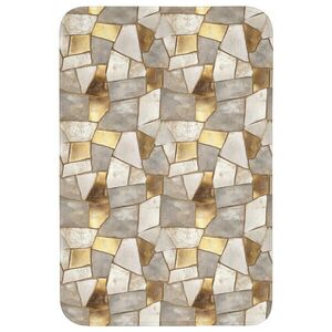 OnlyWow PREDLOŽKA PRED WC Mozaika - Mramor - Zlato 60x90 cm vyobraziť