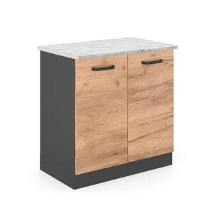 Vicco SPODNÁ SKRINKA POD DREZ R-Line Dub Goldkraft 80 cm AP mramor vyobraziť