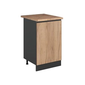 Vicco KUCHYNSKÁ SPODNÁ SKRINKA R-Line, Dub Goldkraft/antracitová, 50 cm Goldkraft tammi työtaso vyobraziť