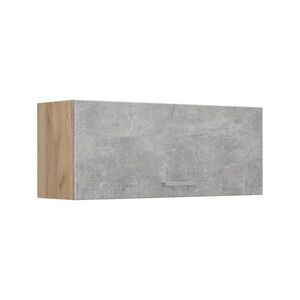 Vicco NÁSTENNÁ SKRINKA R-Line, betón/Dub Goldkraft, 100 cm Plochý vyobraziť