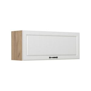 Vicco NÁSTENNÁ SKRINKA R-Line, Biely vidiecky dom/Dub Goldkraft, 100 cm Plochý vyobraziť