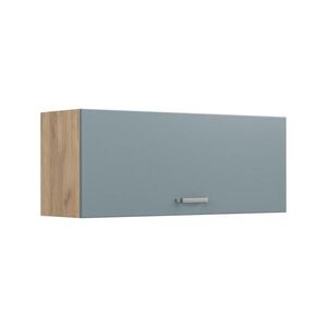 Vicco NÁSTENNÁ SKRINKA R-Line, Modrošedá/Dub Goldkraft, 100 cm Plochý vyobraziť