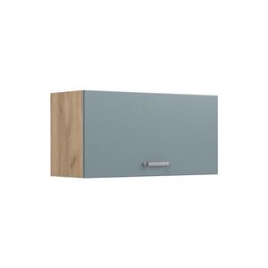 Vicco NÁSTENNÁ SKRINKA R-Line, Modrošedá/Dub Goldkraft, 80 cm Plochý vyobraziť
