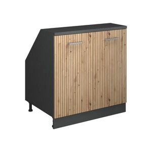 Vicco ŠIKMÁ SKRIŇA Rion Remeselný dub 80 x 81.6 cm s 2 dverami, korpus skrine hĺbka 60 cm vyobraziť
