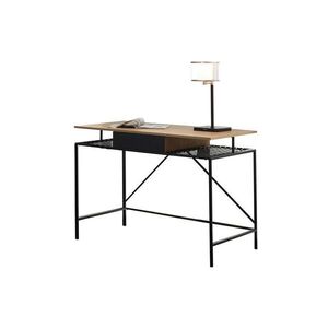 Livetastic PÍSACÍ STÔL, prírodná farba, čierna, 110/55/76 cm vyobraziť