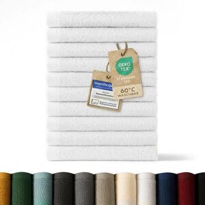 Blumtal RUČNÍK PRO HOSTY sada 10 ks, 10x ručník pro hosty 30/30 cm, biela vyobraziť