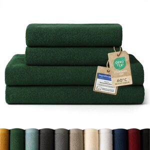 Blumtal OSUŠKA 4dílná sada, 2x osuška 70/140 + 2x ručník 50/100 cm, tmavozelená vyobraziť