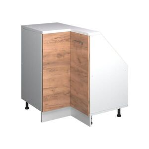 Vicco ROHOVÁ KUCHYNSKÁ SKRIŇA PRE ŠIKMÉ STRECHY R-Line Dub Goldkraft 75.6 cm s 1 dverami vyobraziť