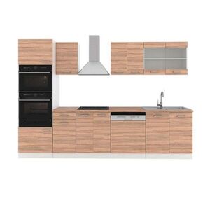 Vicco KUCHYNSKÝ KÚT R-Line Sonoma 300 cm s vysokou skriňou, dub AP vyobraziť