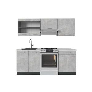 Vicco KUCHYNSKÝ KÚT R-Line Betón/antracit 200 cm , AP Marble vyobraziť