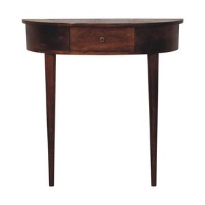 Artisan Furniture KONZOLA bez zadnej steny, montovaná, gaštanová, 1 zásuvka, tmavohnedá vyobraziť