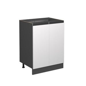 Vicco KUCHYNSKÁ SPODNÁ SKRINKA R-Line biely 60 cm Tvar J, bez pracovnej dosky vyobraziť