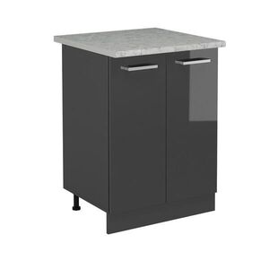 Vicco KUCHYNSKÁ SPODNÁ SKRINKA R-Line Antracit vysoký lesk 60 cm AP mramor vyobraziť
