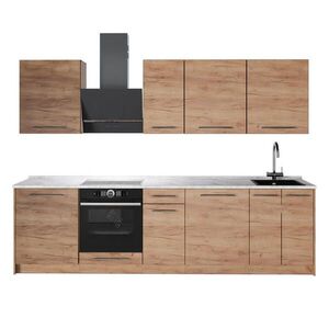 Vicco KUCHYNKA Fame-Line, Dub Goldkraft/Dub Goldkraft, 280 cm, AP Marble vyobraziť