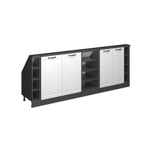 Vicco KUCHYNSKÁ SKRIŇA PRE ŠIKMÉ STRECHY R-Line Biely vidiecky dom 210 cm Súprava 5 vyobraziť