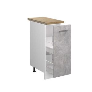 Vicco LEKÁRENSKÁ SKRINKA R-Line betón 30 cm , AP Oak vyobraziť